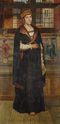 Quinten Massijs festő (olaj, vászon)
