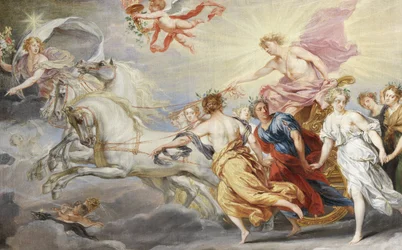 Latin: Phoebus Apollo Phoebus Apollo Phoebus Apollo