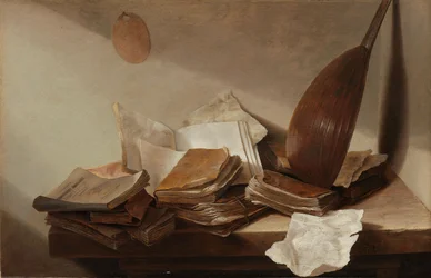 Csendélet könyvekkel, 1625-30