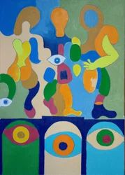 Adieu, 2009 (olaj, vászon)