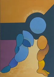 Imádás, 2008 (olaj, vászon)