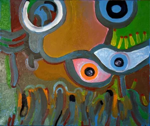 A szem nem hiszi el, amit lát, 2009 (olaj, vászon)
