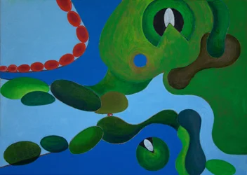 Piros gyöngyök, 2009 (olaj, vászon)
