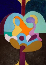 Te és én, 2009 (olaj, vászon)