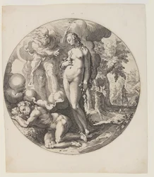 A hatodik nap, 7. tábla, a világ teremtéséből