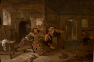 Harc parasztok, 1678 előtt.
