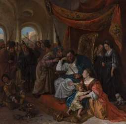 Mózes és a fáraó koronája, 1670 körül