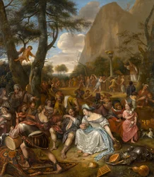 Az Aranyborjú imádata, 1672-1675 körül