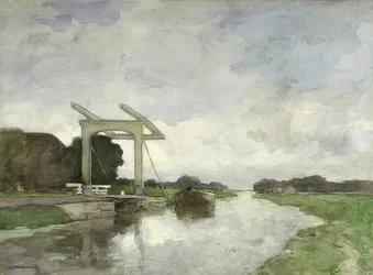 Zugbrücke északon. hm 1890