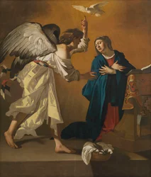 Az Annunciáció (olaj, vászon)