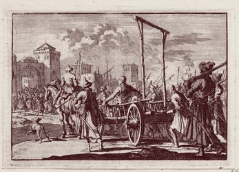 Stenka Razin a moszkvai kivégzés előtt, 1698