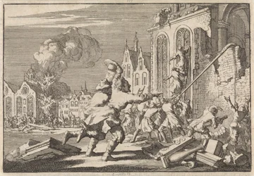Katolikus kápolnák lerombolása Londonban, 1688