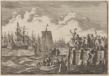 III. Vilmos a flottával Angliába indul, 1688