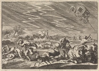 Heves zivatar a türingeni Donsenhausenben, 1674