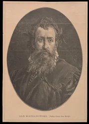 Jan Kochanowski portréja Jan Matejko festménye nyomán