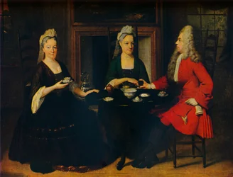 „Beszélgetési darab”, c1735