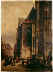 A "Metsys-kút" Antwerpenben