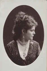 Sophie Menter zongoraművész és zeneszerző portréja 1846-1918, 1893.