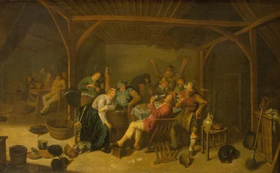A babkirály iszik