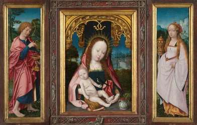 Triptichon Szűz Máriával és Gyermekkel