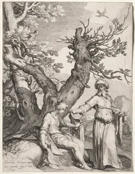 Ahija és Jeroboám, 1604.