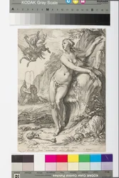 Androméda, 1609 körül (metszet)