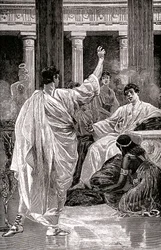 Vinicius arccal a Petrone felé, 1900-20 körül (illusztráció)