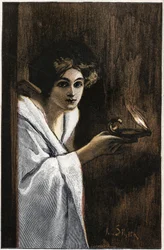 illusztráció: JAN STYKA (1858-1925) Henryk Sienkiewicz „Quo Vadis” című regényéhez.