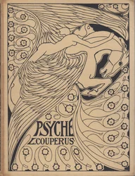 Borítóterv Louis Couperus Psyche című művéhez, 1898.
