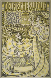 Plakát a delfti salátaolajhoz, 1894