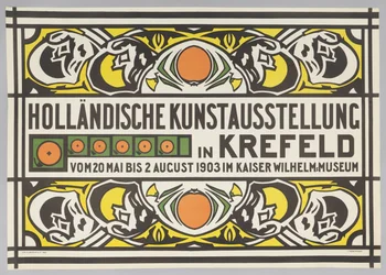 Holland művészeti kiállítás Krefeldben