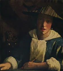 Fiatal lány fuvolával, 1665-1675 körül