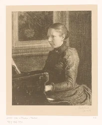 Agneta Matthes portréja