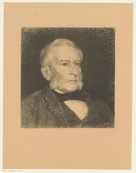 Matthijs de Vries portréja Híres kortársak (sorozat címe)