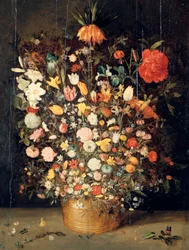Virágcsokor favázában, 1603