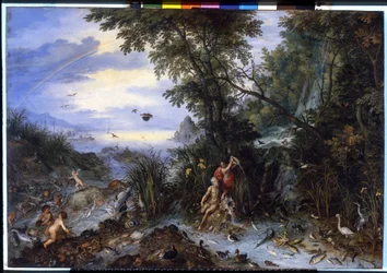 Víz. Jan Brueghel, az idősebb festménye