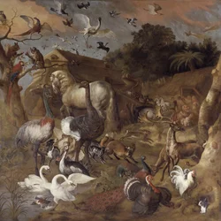 Noé bárkája, 1710 körül (olaj, vászon)