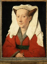 Margaret van Eyck, a művész felesége ...