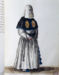 Az Egészségadó Szűzanya közbenjárásának szövetsége, amelyet 1662-ben alapított a velencei Sts Vito és Modesto plébániatemplomban, II. kötet, f 81, Giovanni di Grevembroch vagy Grevenbroch (1731-1807)