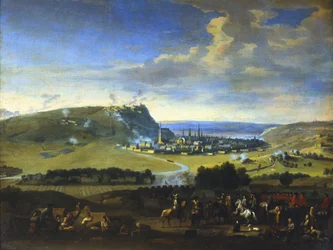 „Namur ostroma”, jelenet a végső támadás előtt, 1695. augusztus 5