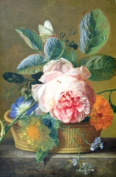 Virágkosár, 1740-45