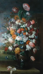 Virágok, tanulmányok íriszekkel, 1682