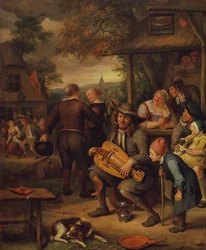 A Hurdy Gurdy Player