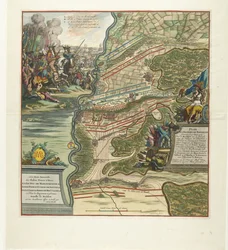 Salak Höchstädtben, 1704 A dicsőséges csata terve augusztus 13-án adott Hochstett mellett a Dunán (...) (cím a tárgyon)