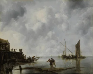 Halászhajók nyugalomban, 1651.