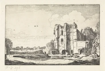 Brederode kasteel várának romjai Tájképek (sorozat címe) Amenissimae aliquot requculae (sorozat címe)