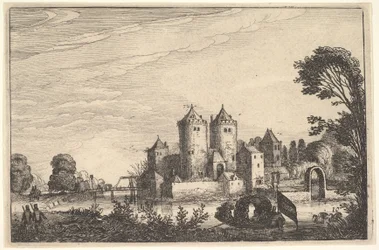 A kastély, kb. 1616.