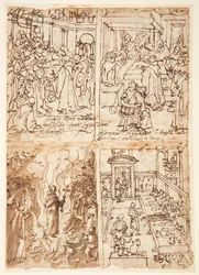 Nyolc jelenet San Giovanni Gualberto életéből (recto és verso)