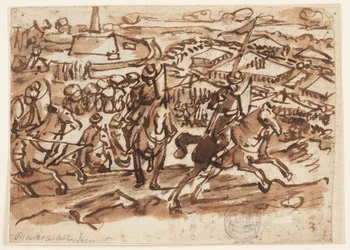 A törökök visszavonulása Bécs 1529-es ostroma után