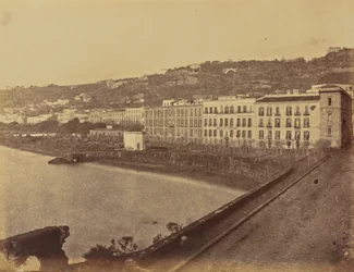 Nápoly, a Hotel des Etrangers ablakából